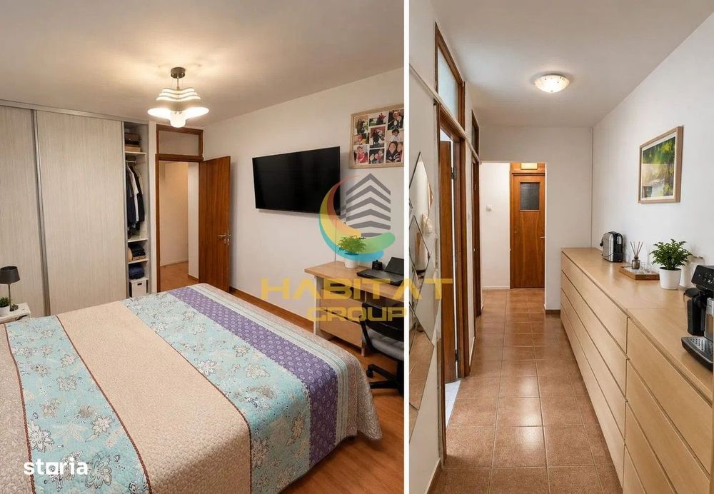 Apartament SemiDecomandat 3 Camere 65mp Luica-Giurgiului