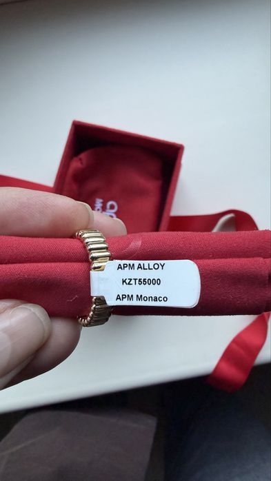 Кольцо с малахитом АРМ