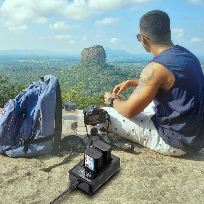 Miady Комплект от 2 резервни зарядни устройства за Sony