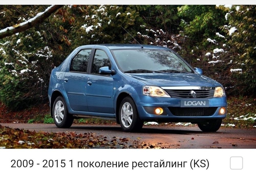 Запчасти Renault Logan Рено Логан