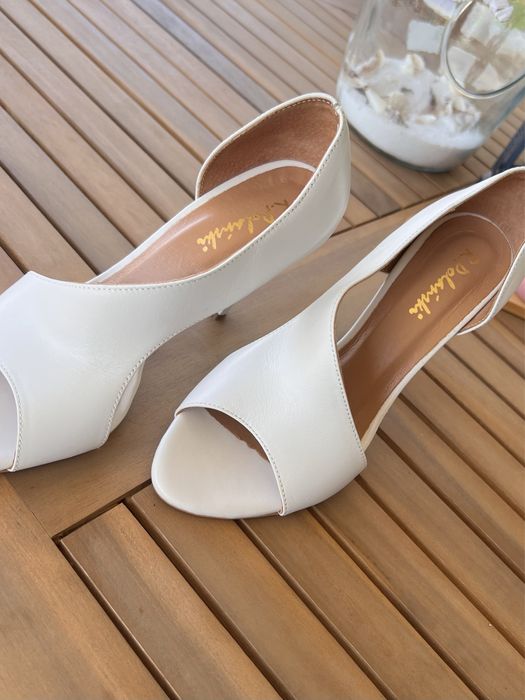 Бели сандали/ булка/ сватба/ R.Polanski