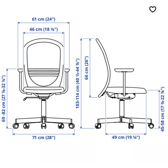 Scaun de birou cu plasă
