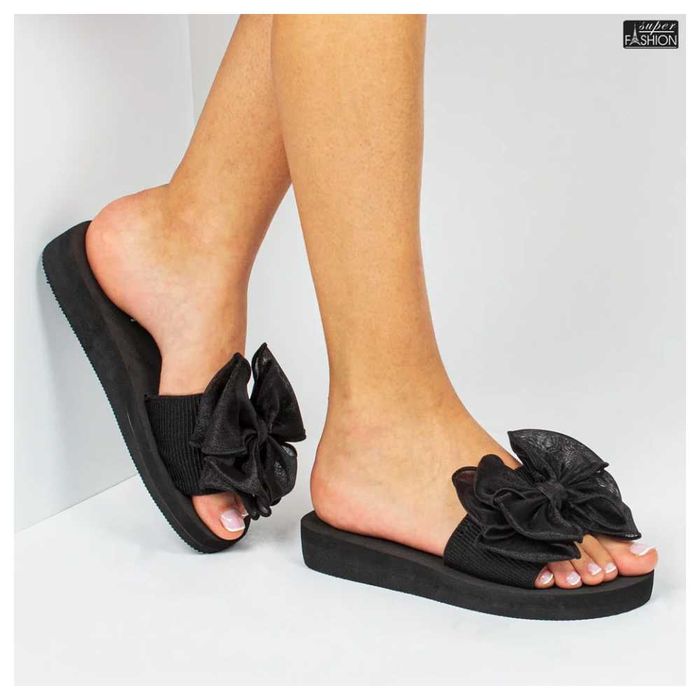 Slapi NOI casual strada plaja Papuci spuma bareta textila funda satin