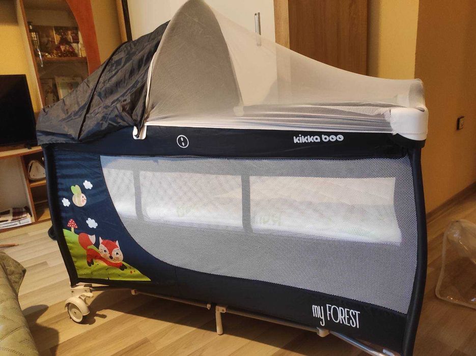 Бебешка кошара Kikka Boo My forest със сгъваем матрак