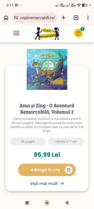 Set cărți Ama și Zing