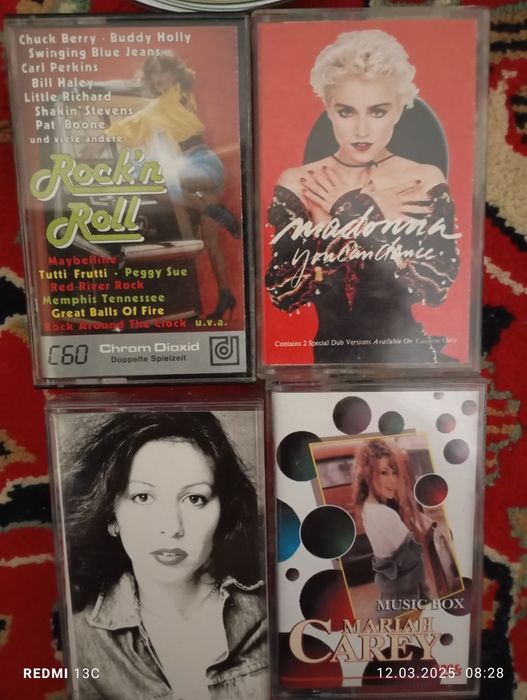 Casete retro  muzica ușoară si populară