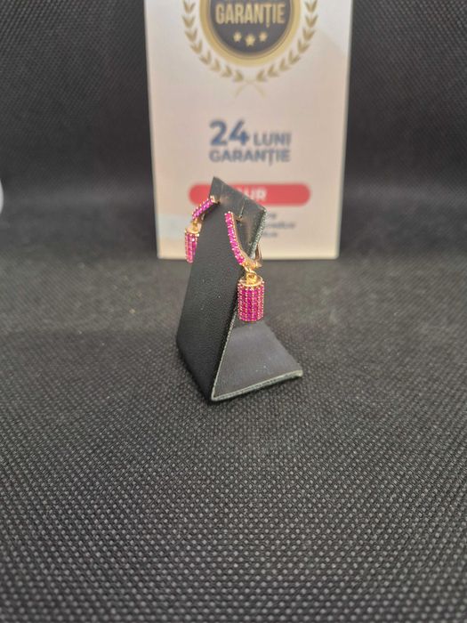 Cercei aur 14K 3.43g (49550.2 Ag11 Piata Nicolina) Garantie 2 ani!