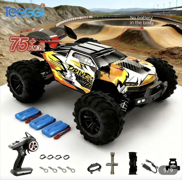 Masina RC cu telecomanda off road 16102 Pro cu 3 baterii