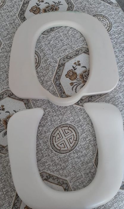 Детское сиденье на унитаз со ступеньками