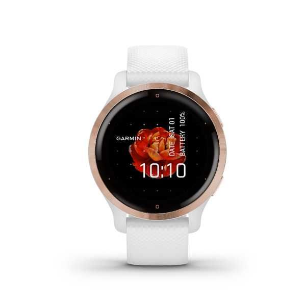 Часовник Smartwatch Garmin Venu 2S, Rose Gold/White