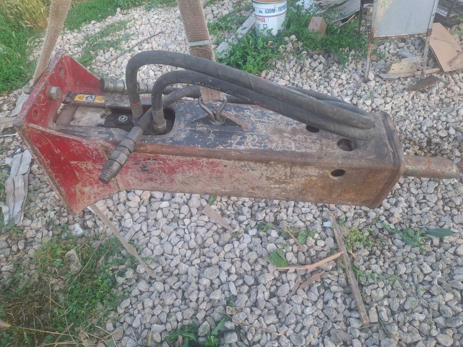 Хидравличен чук за багер мини челен товарач