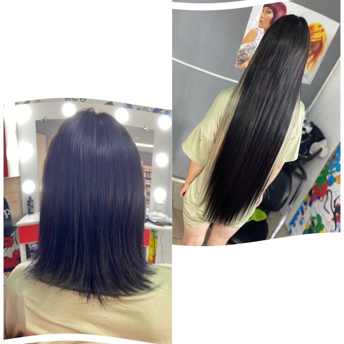 Наращивание ресниц и волос