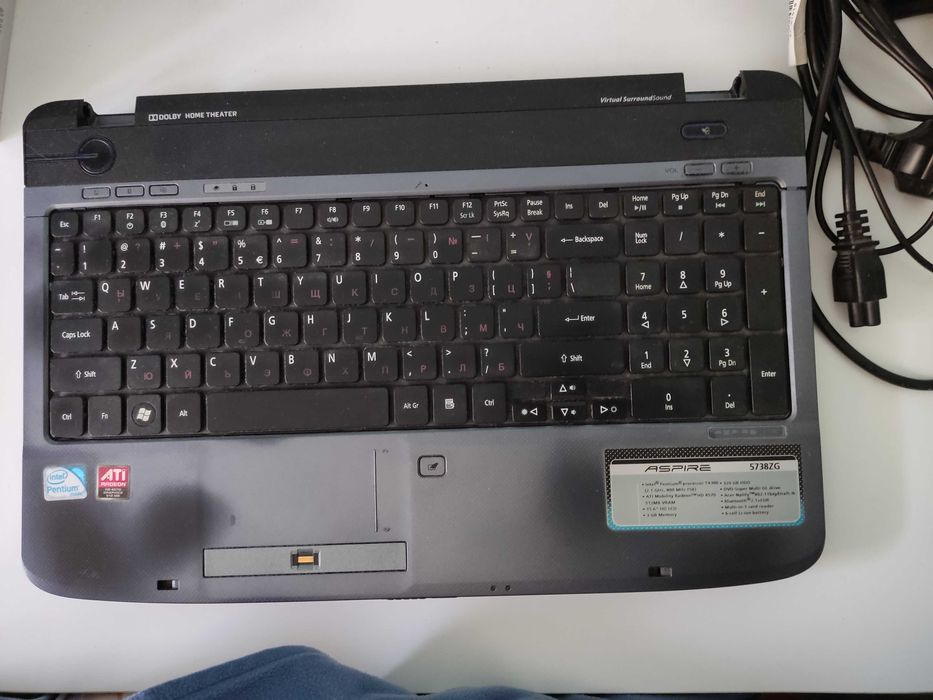 Acer Aspire 5738zg на части