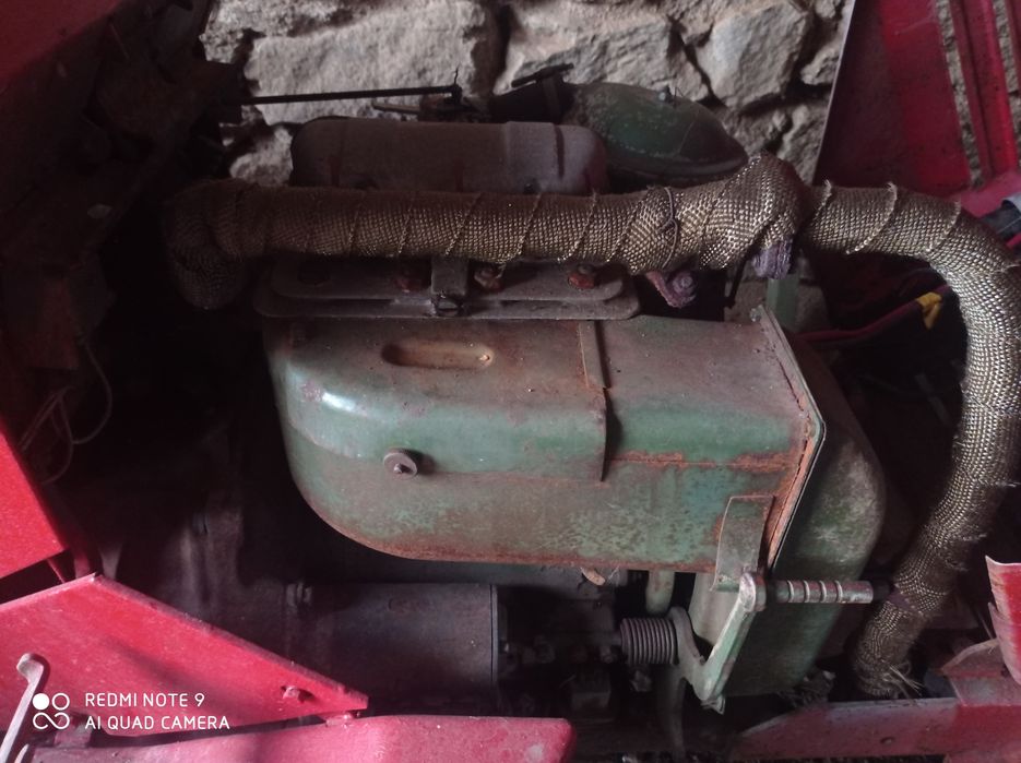 Руско тракторче МТ 12 бензин газ