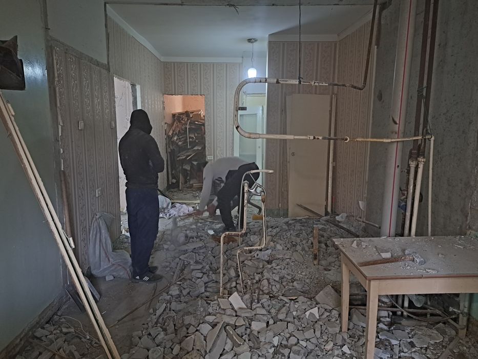 Демонтаж услуга подготовка к ремонту квартира дом офис