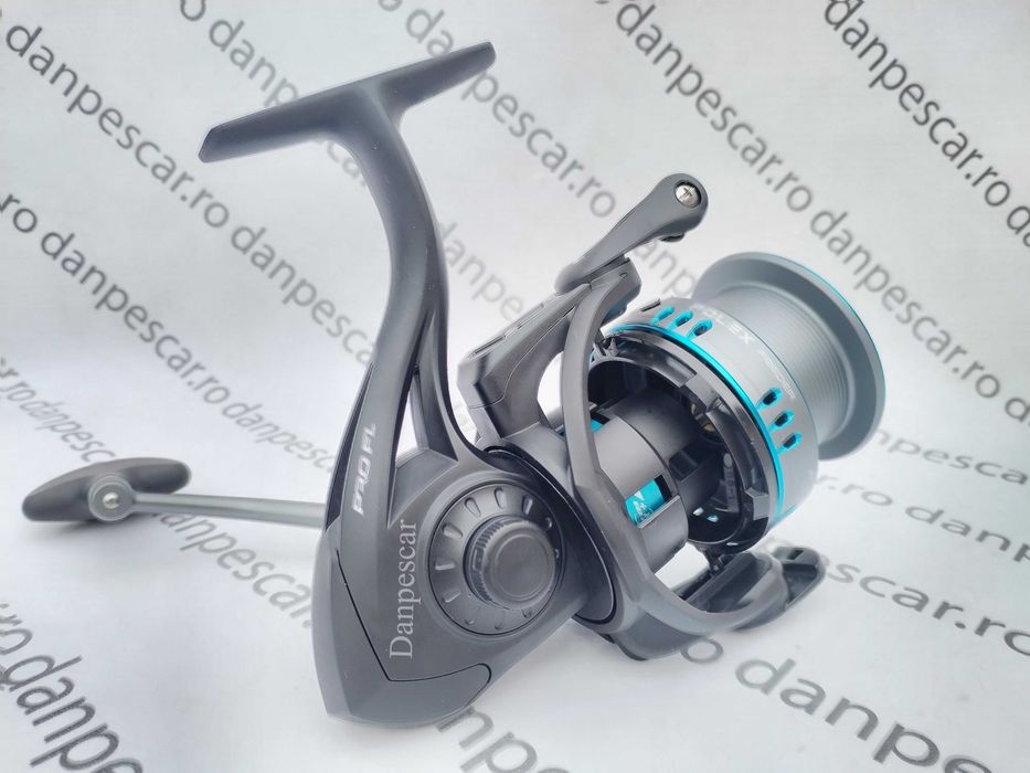 SET 2 Mulinete Feeder Crap PRO FL POLEX Feeder PF6500 tambur Long Cast