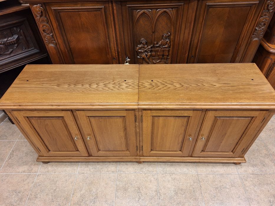 Луксозен комод, скрин, бюфет, шкаф дъб