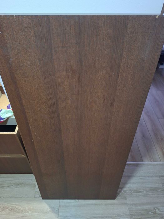 Birou MALM Ikea wenge