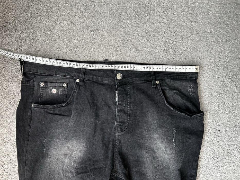 Dsquared2 Black Denim Medium Straight