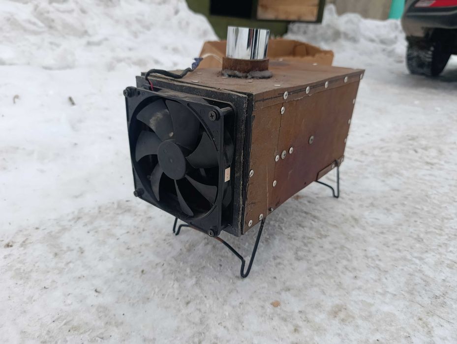 Теплообменник в палатку