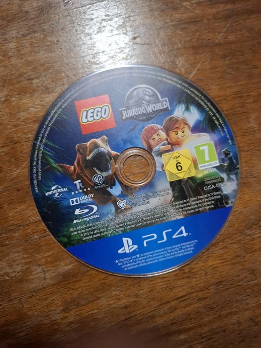 PS4 Игра Jurassic park Lego