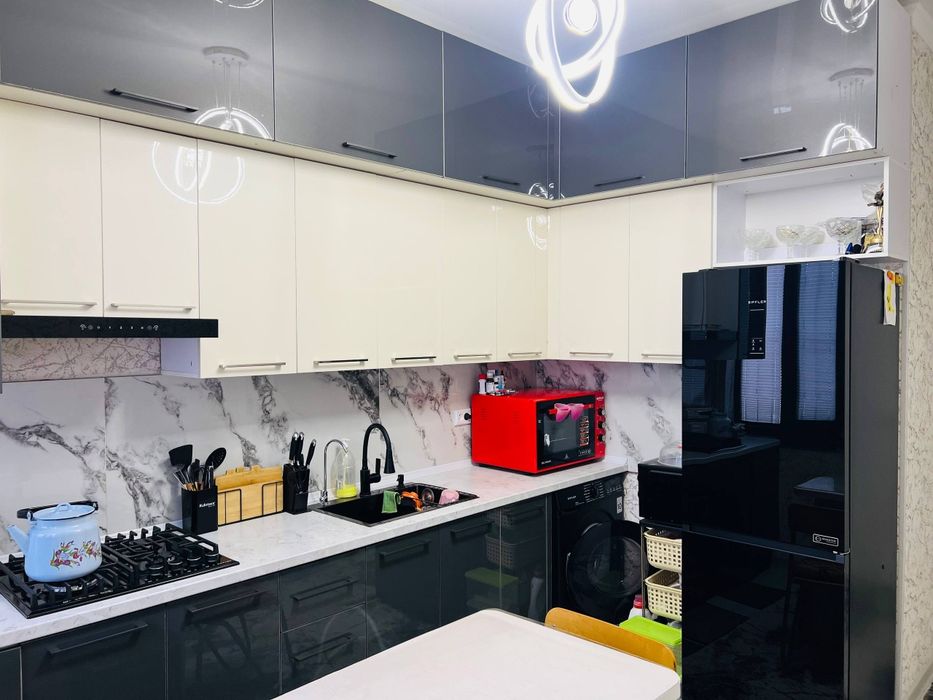 3 xonali yangi kottej | 61 m² | Mebel va texnikalari bilan