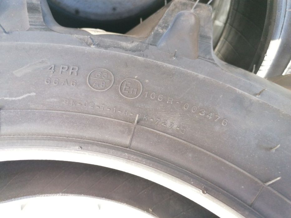 Anvelope noi 6-14 BKT 4PLY cauciucuri pt tractor fata japonez
