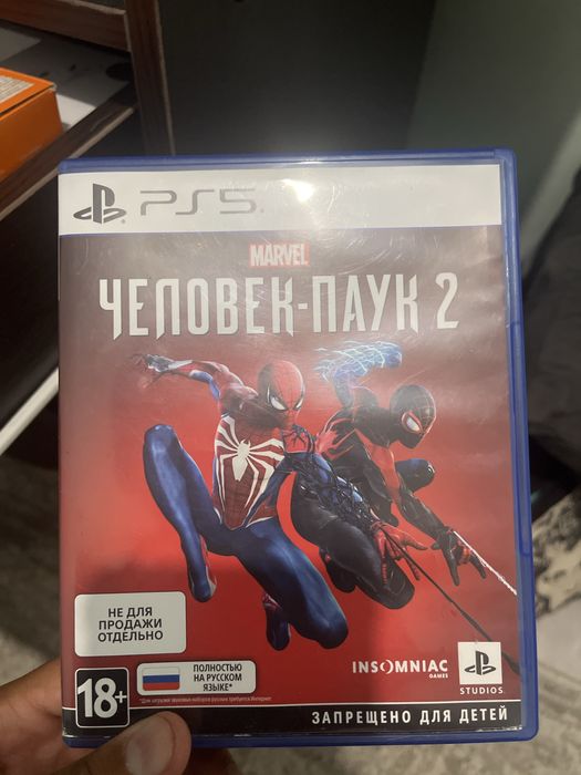 Срочно Продам диск ps5 человек паук 2