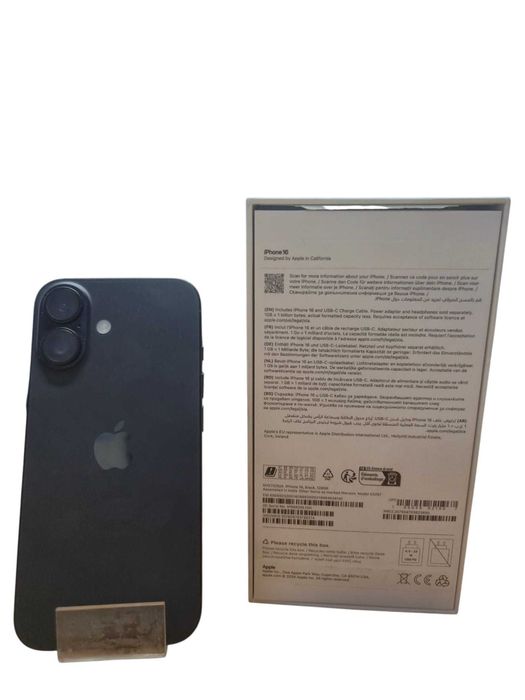 Iphone 16 128Gb Black / Amanet Cashbook Bucuresti Unirii