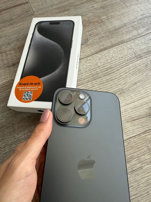 iPhone 15 Pro Max 256 GB – Stare impecabilă!