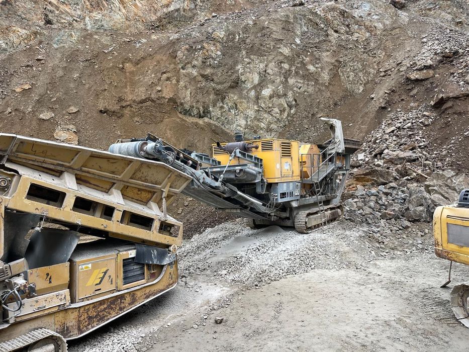 Concasor mobil cu falci