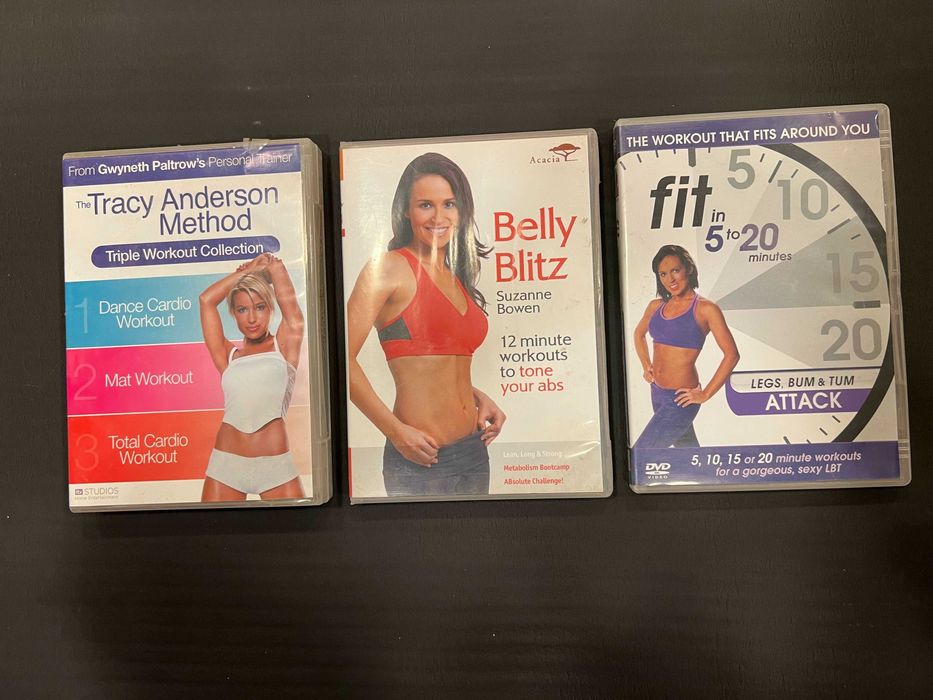 DVD-uri slabire originale - antrenamente si fitness de acasa