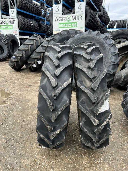 Cauciucuri noi 9.5-24 cu 8 pliuri pentru tractor fata