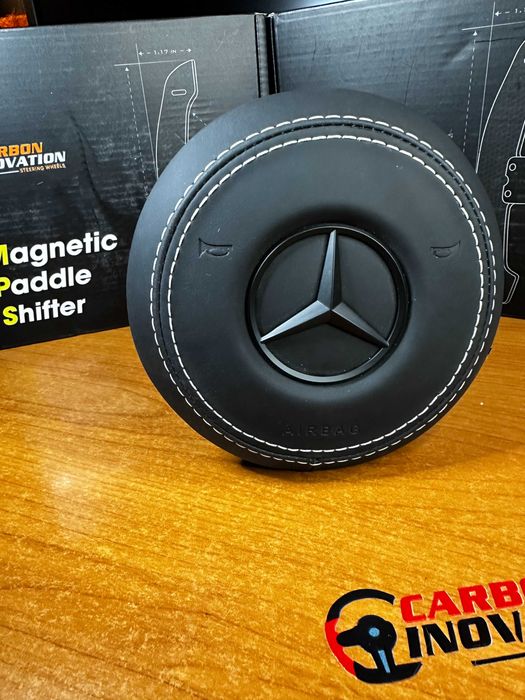 Capac Airbag Mercedes AMG - Piele - Custom