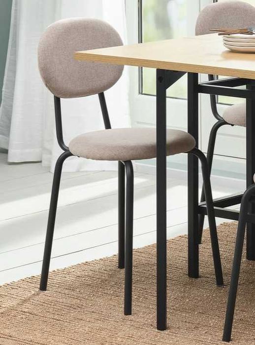 Нова сгаваема маса 75x38/84/130 цвят топъл дъб