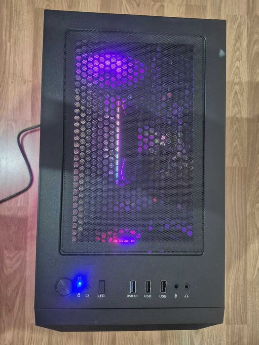 PC Gaming Ryzen 5 5600GT | 32GB RAM | GTX 1050 Ti 4GB | SSD 512GB + HDD 2TB | Monitor IPS 24" | Kit complet