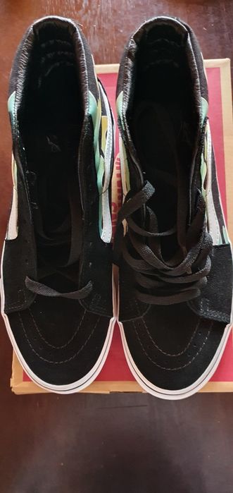 VANS  кецове естествен велур