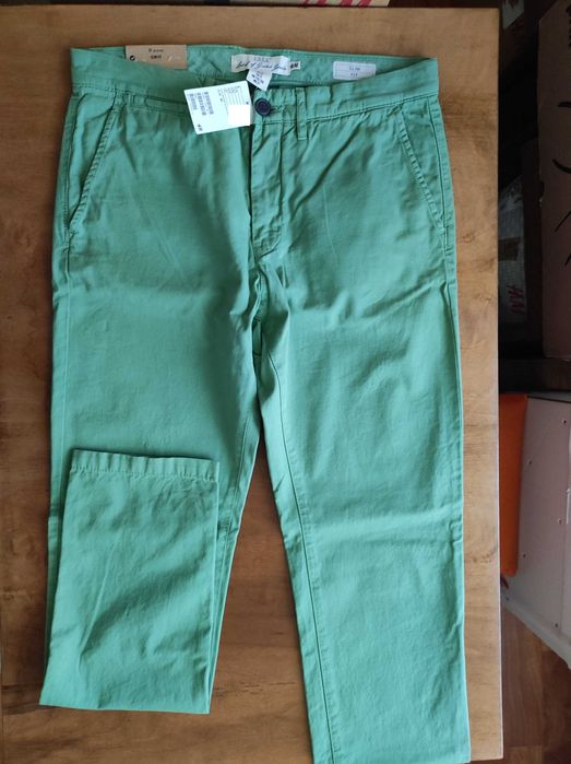 6 pantaloni chino slim fit LC Waikiki/H&M, mar. W30,31/L34(32) [S] noi