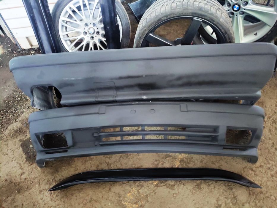 Бампер бмв е34 / e34 bmw бампер / накладки бмв е34 / спойлер бленда