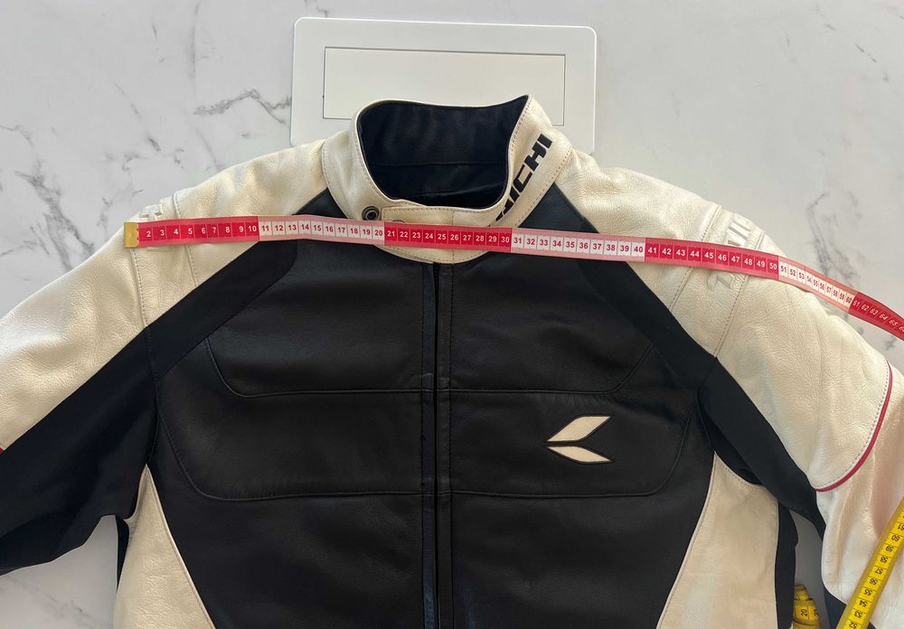 Geacă moto piele RS Taichi cu mesadă termică - XL (JP XXL)