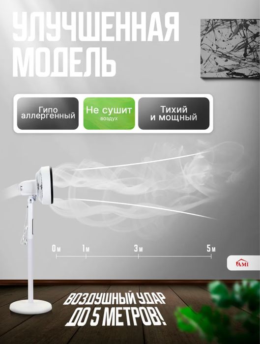 Вентилятор с пультом