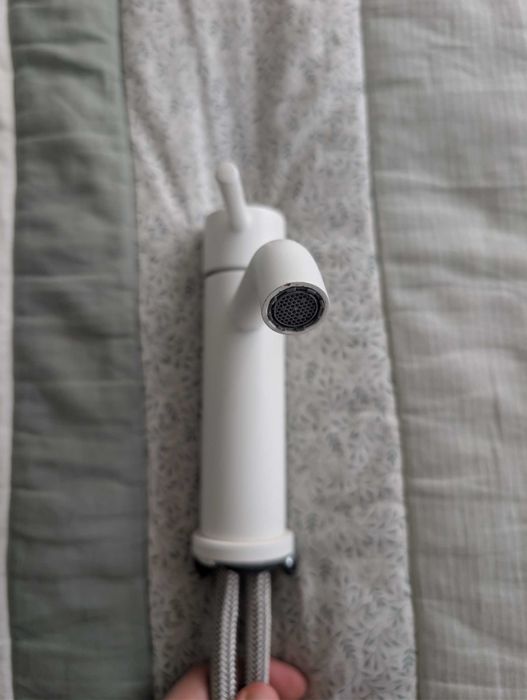 Guilini Futuro смесител за мивка бял мат