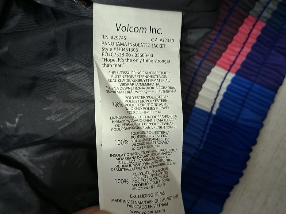 Volcom-Ориг.Дамско ски яке