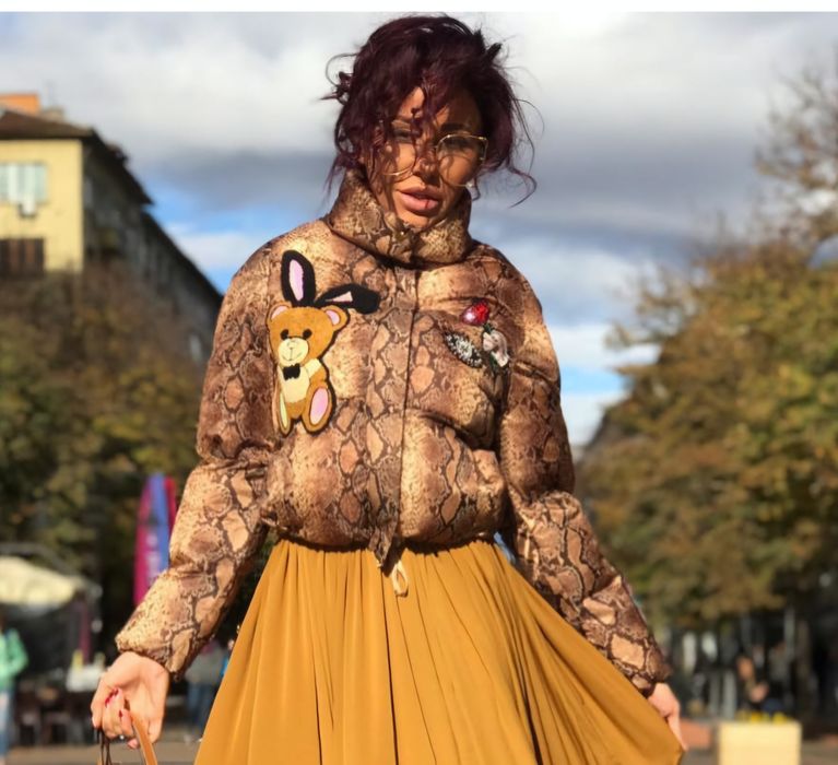 Djofra уникално олекотено дамско яке С /М размер