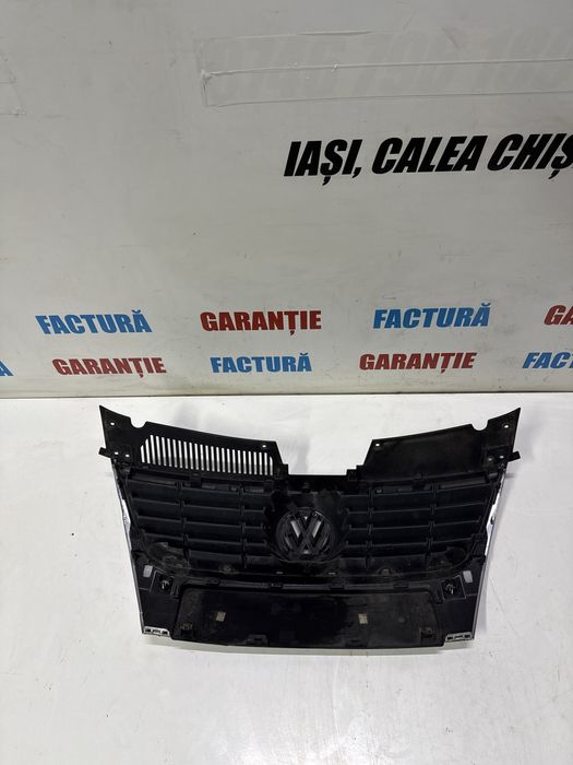 Grila fata crom cromata cu semn model senzori parcare VW Passat B6