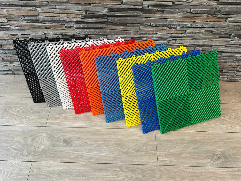 Pardoseala Modulara Garaj Service Albastru Deschis M// Made in Romania