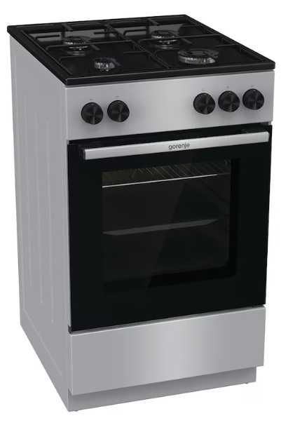 Aragaz GORENJE GG5A12SJ – 4 arzătoare, gaz, inox, 50 cm – stare foarte bună