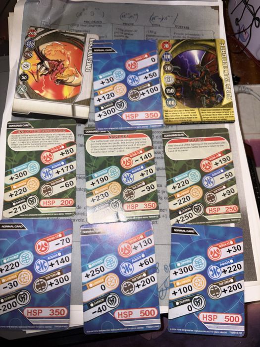 Carti Bakugan de colectie vechi