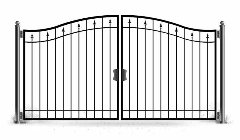 Ковоные и в стиле лофт  ворота