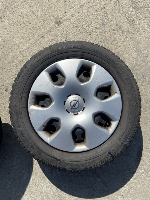 Set jante tabla Opel  cu anvelope de iarna 205 60 R16